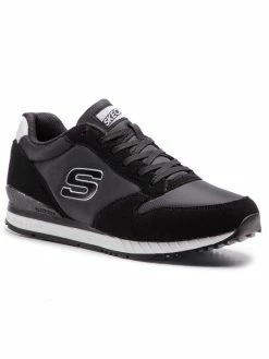 Προϋπολογισμός 👍 Skechers Άνδρες Ψηλά Αθλητικά Αθλητικά Waltan 52384/BLK Μαύρο 😍