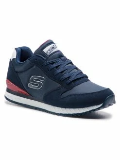 Τοπ 10 🔔 Skechers Άνδρες Ψηλά Αθλητικά Αθλητικά Waltan 52384/NVY Σκούρο μπλε 😉