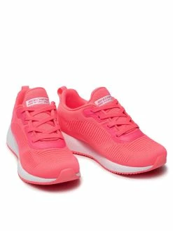 Ολοκαίνουργιο 🌟 Skechers Υποδήματα Παπούτσια BOBS Sport Squad 33162/NPNK Ροζ 💯 -Εξοδος Skechers Κατάστημα unnamed file 1156