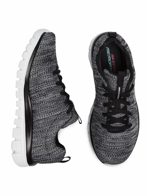 Το φθηνότερο 🔥 Skechers Υποδήματα Παπούτσια Twisted Fortune 12614/BKW Μαύρο 🎉 5 Το φθηνότερο 🔥 Skechers Υποδήματα Παπούτσια Twisted Fortune 12614/BKW Μαύρο 🎉 - Image 5