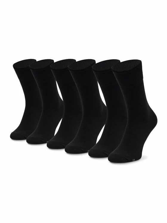 Νέος 😀 Skechers Ψηλές Κάλτσες Σετ 3 ζευγάρια ψηλές κάλτσες Unisex SK41007 Μαύρο 👍 2 Νέος 😀 Skechers Ψηλές Κάλτσες Σετ 3 ζευγάρια ψηλές κάλτσες Unisex SK41007 Μαύρο 👍 - Image 2