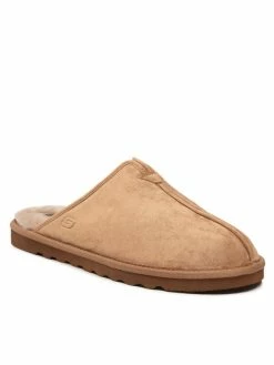 Καλύτερη πώληση 🎁 Skechers Άνδρες Παντόφλες Σπιτιού Palco 66094/TAN Καφέ 💯