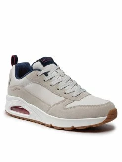 Εξοδος 😀 Skechers Άνδρες Κοντά Αθλητικά Αθλητικά Stacre 52468/OFWT Γκρι ❤️