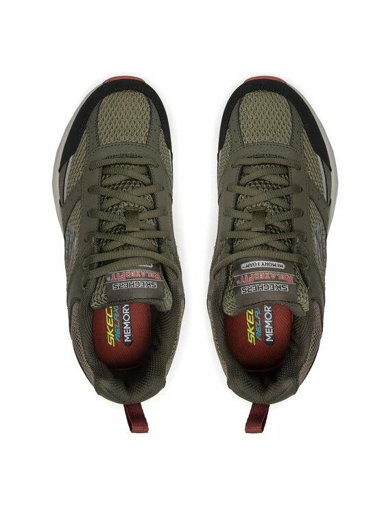 Τοπ 10 🎉 Skechers Άνδρες Κοντά Αθλητικά Αθλητικά Verketta 51898/OLBK Χακί ✔️ 5 Τοπ 10 🎉 Skechers Άνδρες Κοντά Αθλητικά Αθλητικά Verketta 51898/OLBK Χακί ✔️ - Image 5