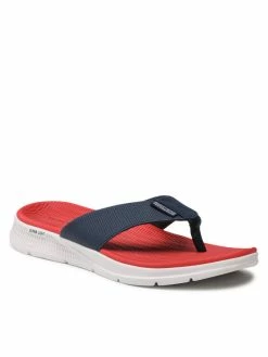 Πολύ καλή προσφορά 🎁 Skechers Άνδρες Σαγιονάρες Go Consistent 🩴 Sandal 229035/NVRD Σκούρο μπλε ✔️