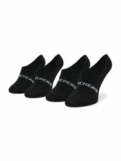 Φτηνός 🥰 Skechers Άνδρες Σοσόνια Σετ 2 ζευγάρια κάλτσες σοσόνια Unisex SK44008 Μαύρο 😉