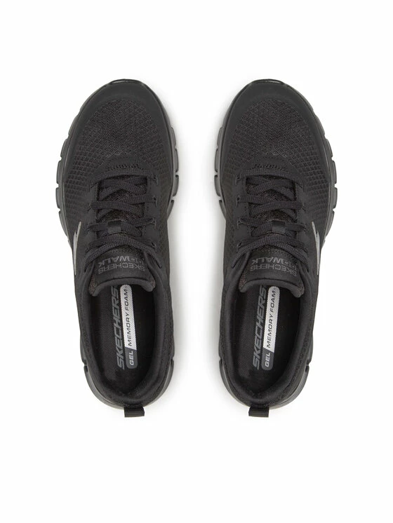 Συμφωνίες ❤️ Skechers Άνδρες Ψηλά Αθλητικά Αθλητικά Go Walk Glide-Step Flex-Ryder 216225/BBK Μαύρο 🔥 5 Συμφωνίες ❤️ Skechers Άνδρες Ψηλά Αθλητικά Αθλητικά Go Walk Glide-Step Flex-Ryder 216225/BBK Μαύρο 🔥 - Image 5