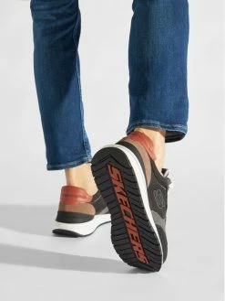 Προώθηση ✨ Skechers Άνδρες Κοντά Αθλητικά Αθλητικά Miyoto 210437/CCBK Γκρι 🔔 -Εξοδος Skechers Κατάστημα unnamed file 1951