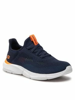 Αγορά 🎁 Skechers Άνδρες Κοντά Αθλητικά Αθλητικά Brexie 210281/NVOR Σκούρο μπλε 🤩