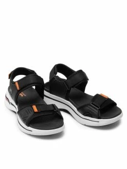 Ολοκαίνουργιο 👍 Skechers Άνδρες Σανδάλια Go Walk Arch Fit 🩴 Sandal 229020/BKOR Μαύρο ⌛ -Εξοδος Skechers Κατάστημα unnamed file 2184