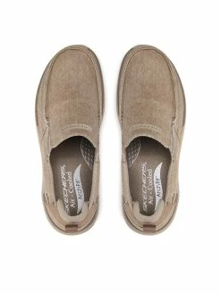 Ολοκαίνουργιο 👍 Skechers Άνδρες Κλειστά Παπούτσια Κλειστά παπούτσια Port Bow 204605/TPE Μπεζ 💯 -Εξοδος Skechers Κατάστημα unnamed file 2203