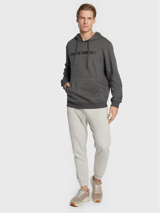 Νέος 🤩 Skechers Άνδρες Μπλούζες Χωρίς Φερμουάρ Μπλούζα Apparel Heritage MHD12 Γκρι Comfort Fit 🔥 2 Νέος 🤩 Skechers Άνδρες Μπλούζες Χωρίς Φερμουάρ Μπλούζα Apparel Heritage MHD12 Γκρι Comfort Fit 🔥 - Image 2