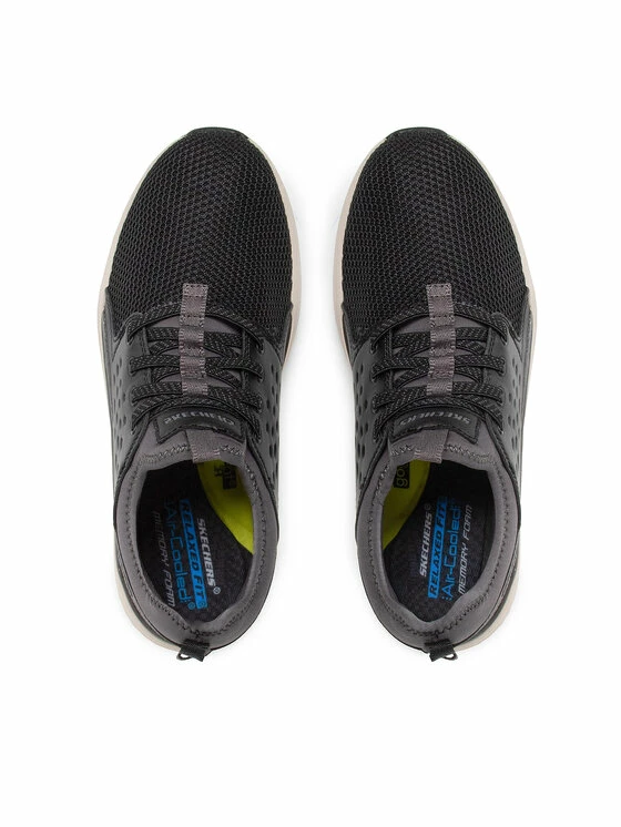 Flash Sale 🎁 Skechers Άνδρες Ψηλά Αθλητικά Αθλητικά Colton 210242/BKGY Μαύρο 🧨 6 Flash Sale 🎁 Skechers Άνδρες Ψηλά Αθλητικά Αθλητικά Colton 210242/BKGY Μαύρο 🧨 - Image 6