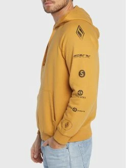 Flash Sale 😍 Skechers Άνδρες Μπλούζες Χωρίς Φερμουάρ Μπλούζα Varocity MHD67 Κίτρινο Comfort Fit 😀 -Εξοδος Skechers Κατάστημα unnamed file 4