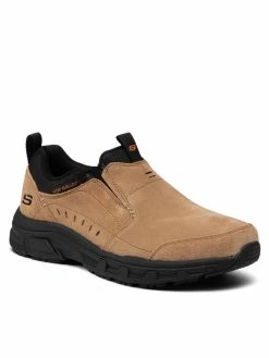 Το φθηνότερο ❤️ Skechers Άνδρες Κλειστά Παπούτσια Κλειστά παπούτσια Rydock 237282/BRBK Καφέ 🧨