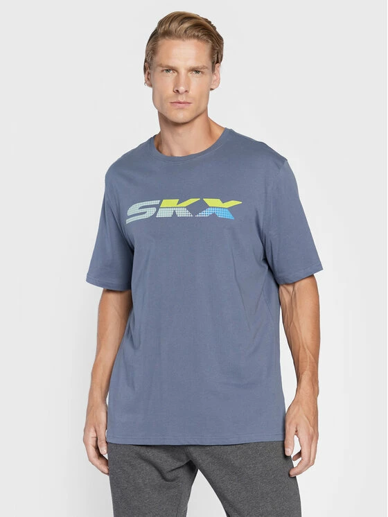 Συμφωνίες ⌛ Skechers Άνδρες T-shirts T-Shirt Phantom MTS340 Μπλε Regular Fit 🥰 1 Συμφωνίες ⌛ Skechers Άνδρες T-shirts T-Shirt Phantom MTS340 Μπλε Regular Fit 🥰