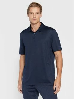 Εκπτωση 💯 Skechers Άνδρες Μπλούζες Polo Polo Air M1TO54 Σκούρο μπλε Regular Fit 🎁