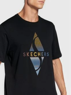 Η καλύτερη συμφωνία 🥰 Skechers Άνδρες T-shirts T-Shirt Recharge MTS344 Μαύρο Regular Fit ⭐ -Εξοδος Skechers Κατάστημα unnamed file 63