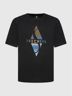 Η καλύτερη συμφωνία 🥰 Skechers Άνδρες T-shirts T-Shirt Recharge MTS344 Μαύρο Regular Fit ⭐ -Εξοδος Skechers Κατάστημα unnamed file 64