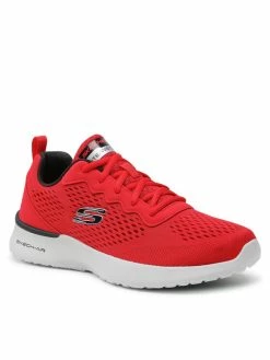 Ολοκαίνουργιο ⌛ Skechers Άνδρες Ψηλά Αθλητικά Αθλητικά Tuned Up 232291/RDBK Κόκκινο ⌛