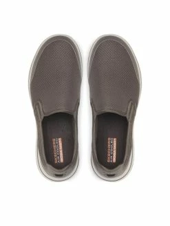 Το φθηνότερο 🤩 Skechers Άνδρες Κλειστά Παπούτσια Κλειστά παπούτσια Go Walk 5 216013/KHK Γκρι 😍 -Εξοδος Skechers Κατάστημα unnamed file 779