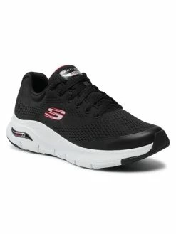Προώθηση ⌛ Skechers Άνδρες Ψηλά Αθλητικά Αθλητικά Arch Fit 232040/BKRD Μαύρο ✨