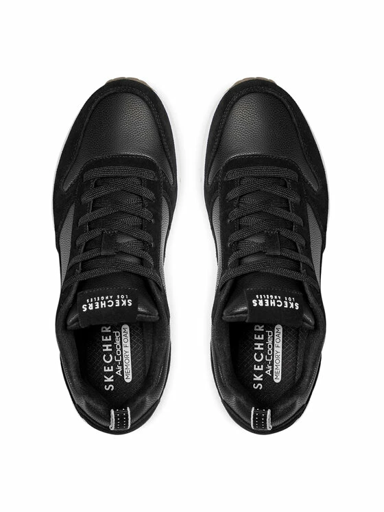 Ολοκαίνουργιο ✔️ Skechers Άνδρες Ψηλά Αθλητικά Αθλητικά Stacre 52468/BKW Μαύρο 🎉 6 Ολοκαίνουργιο ✔️ Skechers Άνδρες Ψηλά Αθλητικά Αθλητικά Stacre 52468/BKW Μαύρο 🎉 - Image 6