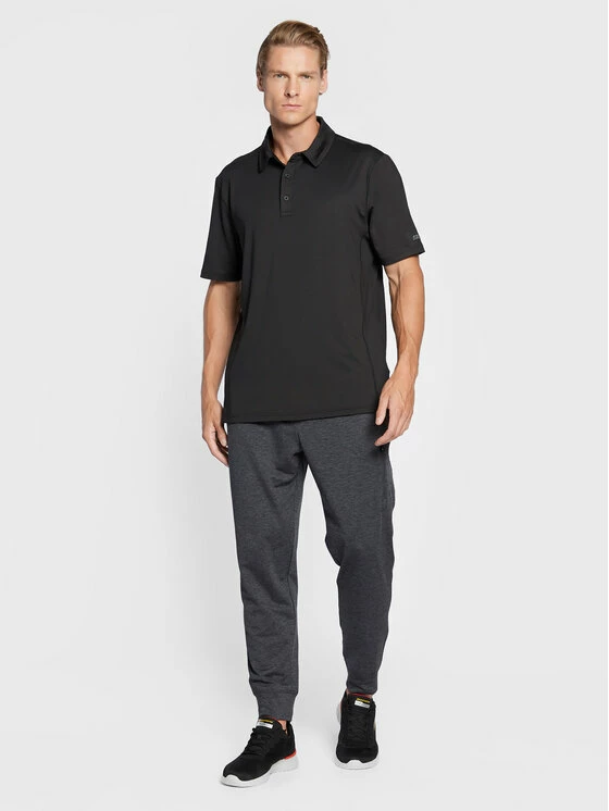 Εξοδος 🎁 Skechers Άνδρες Μπλούζες Polo Polo Air M1TO54 Μαύρο Regular Fit 🥰 2 Εξοδος 🎁 Skechers Άνδρες Μπλούζες Polo Polo Air M1TO54 Μαύρο Regular Fit 🥰 - Image 2